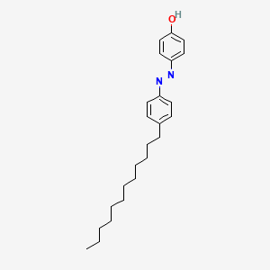 molecular formula C24H34N2O B8455982 4-Dodecyl-4'-hydroxyazobenzene 