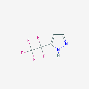3-(pentafluoroethyl)-1H-pyrazole