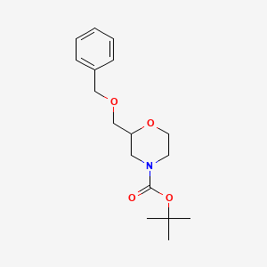 Tert-Butyl 2-((benzyloxy)methyl)morpholine-4-carboxylate