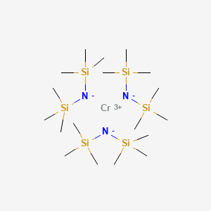 molecular formula C18H54CrN3Si6 B8456065 Chromium tris(bis(trimethylsilyl)amide) CAS No. 37512-31-5