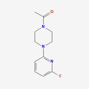 1-Acetyl-4-(6-fluoropyridin-2-yl)piperazine