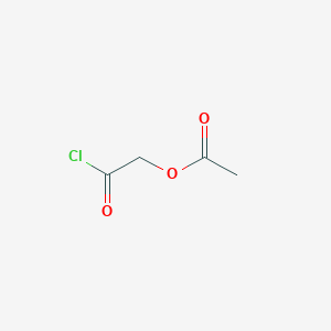 molecular formula C4H5ClO3 B084561 Acetoxyacetyl chloride CAS No. 13831-31-7
