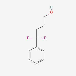 4,4-Difluoro-4-phenylbutan-1-ol