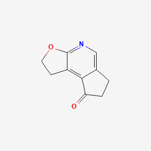1,2,6,7-tetrahydro-8H-cyclopenta[d]furo[2,3-b]pyridin-8-one