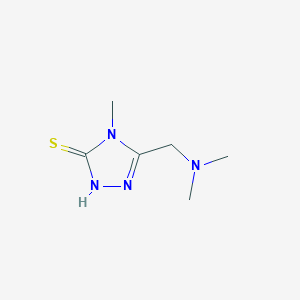 5-[(dimethylamino)methyl]-4-methyl-4H-1,2,4-triazole-3-thiol