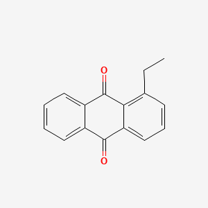 molecular formula C16H12O2 B8456251 1-Ethyl-9,10-anthraquinone CAS No. 24624-29-1