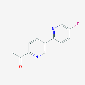 1-(5-Fluoro-2,3'-bipyridin-6'-yl)ethanone