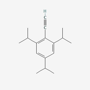 molecular formula C17H24 B8456285 2-Ethynyl-1,3,5-tri(propan-2-yl)benzene CAS No. 94804-13-4
