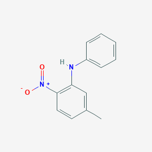 molecular formula C13H12N2O2 B8456298 (5-Methyl-2-nitrophenyl)phenylamine 