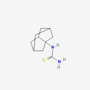 molecular formula C10H16N2S B8456370 n-Tricyclo[3.3.1.0~3,7~]non-3-ylthiourea 