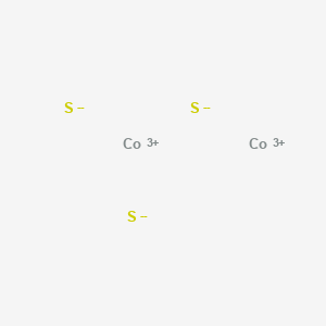 molecular formula Co2S3 B084564 三硫化钴(3+)； CAS No. 12013-10-4