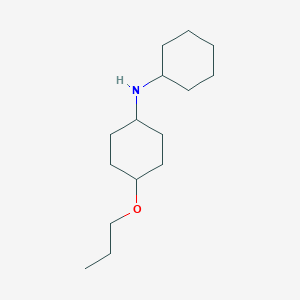 N-cyclohexyl-4-propoxycyclohexan-1-amine