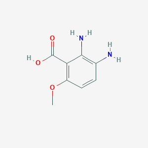 2,3-diamino-6-methoxy-benzoic Acid