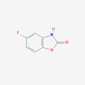 molecular formula C7H4FNO2 B084565 5-氟苯并[d]噁唑-2(3H)-酮 CAS No. 13451-79-1