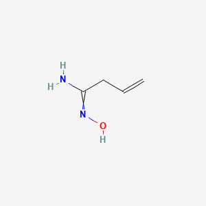 molecular formula C4H8N2O B8456539 N-hydroxy-but-3-enamidine 