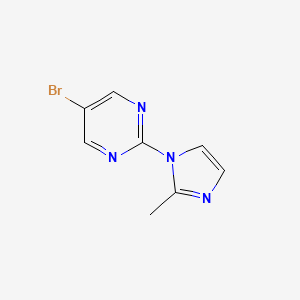 5-bromo-2-(2-methyl-1H-imidazol-1-yl)-pyrimidine