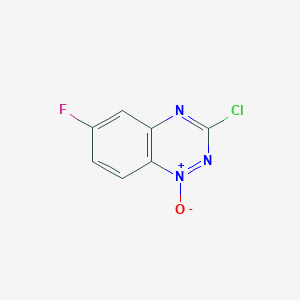 3-Chloro-6-fluoro-1,2,4-benzotriazine 1-oxide