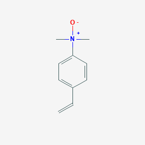 molecular formula C10H13NO B084568 4-ethenyl-N,N-dimethylbenzeneamine oxide CAS No. 13276-13-6