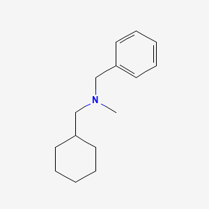 molecular formula C15H23N B8456801 Methylbenzyl(cyclohexylmethyl)amine 