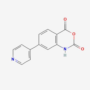 7-(Pyridin-4-yl)-2H-3,1-benzoxazine-2,4(1H)-dione