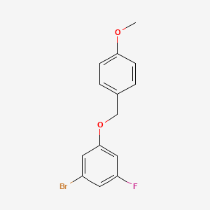 1-Bromo-3-fluoro-5-(4-methoxybenzyloxy)-benzene