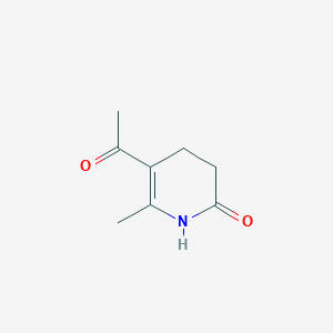 5-acetyl-3,4-dihydro-6-methyl-2(1H)-pyridinone