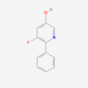 5-Fluoro-6-phenyl-3-pyridinol