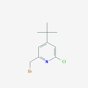 2-Bromomethyl-4-tert-butyl-6-chloro-pyridine