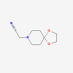 1,4-Dioxa-8-azaspiro[4.5]decane-8-acetonitrile
