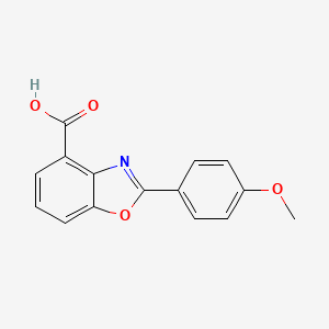 2-(4-Methoxyphenyl)benzoxazole-4-carboxylic acid