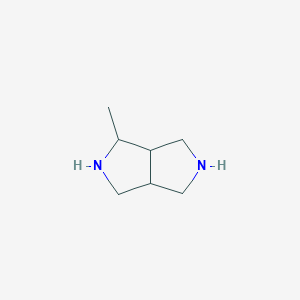 molecular formula C7H14N2 B8457144 4-Methyl-octahydropyrrolo[3,4-c]pyrrole 