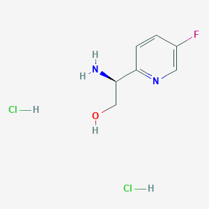 (S)-2-Amino-2-(5-fluoropyridin-2-yl)ethan-1-ol dihydrochloride