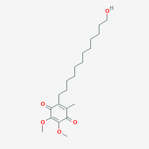 6-(12-Hydroxydodecyl)-2,3-dimethoxy-5-methyl-1,4-benzoquinone