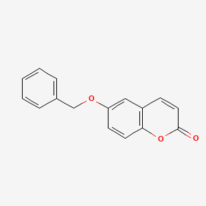molecular formula C16H12O3 B8457365 6-Benzyloxycoumarin 