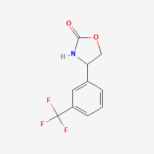4-(3-Trifluoromethyl-phenyl)-oxazolidin-2-one
