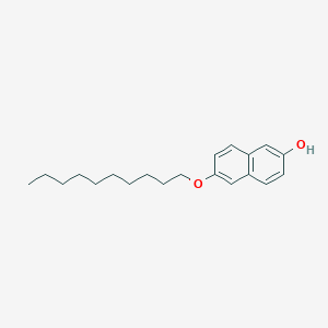 molecular formula C20H28O2 B8457584 6-(Decyloxy)naphthalen-2-OL CAS No. 119556-03-5