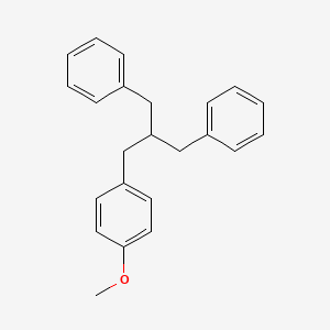 B8457593 1-(4-Methoxyphenyl)-2-benzyl-3-phenylpropane CAS No. 61022-49-9
