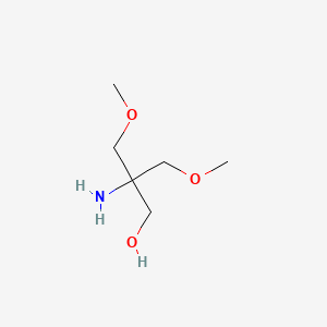 molecular formula C6H15NO3 B8457609 2-Amino-2,2-bis-(methoxymethyl)ethanol 