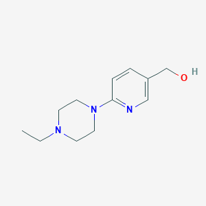 molecular formula C12H19N3O B8457738 (6-(4-Ethylpiperazin-1-yl)pyridin-3-yl)methanol 