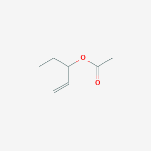 molecular formula C7H12O2 B084579 1-Penten-3-yl Acetate CAS No. 10500-11-5