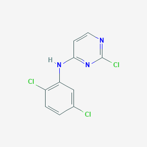 2-Chloro-4-(2,5-dichloroanilino)pyrimidine