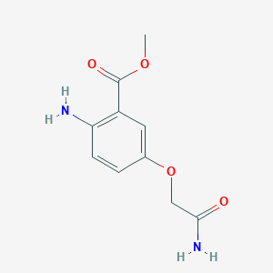 Methyl 2-amino-5-(2-amino-2-oxoethoxy)benzoate