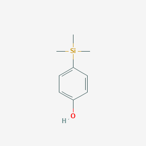 molecular formula C9H14OSi B084580 4-(三甲基甲硅烷基)苯酚 CAS No. 13132-25-7