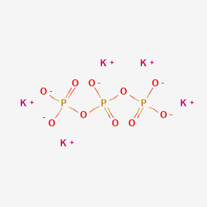 molecular formula K5O10P3 B084582 Pentapotassium triphosphate CAS No. 13845-36-8