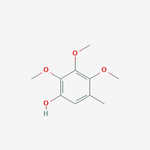 molecular formula C10H14O4 B8458213 2,3,4-Trimethoxy-5-methylphenol 