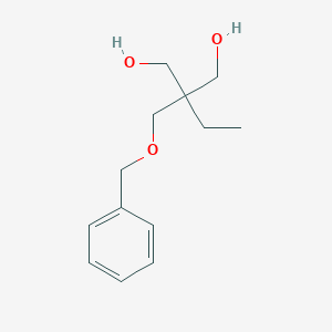 molecular formula C13H20O3 B8458300 2-Benzyloxymethyl-2-hydroxymethyl-butan-1-ol 
