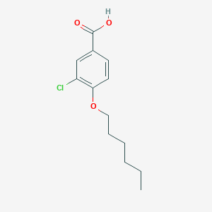 3-Chloro-4-(hexyloxy)benzoic acid