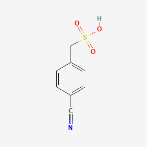(4-Cyanophenyl)methanesulfonic acid