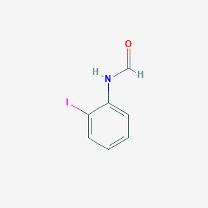 molecular formula C7H6INO B8458381 N-(2-iodophenyl)formamide CAS No. 10113-39-0