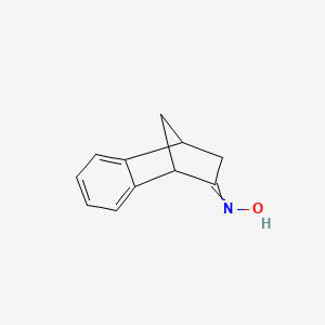 B8458400 N-(3,4-Dihydro-1,4-methanonaphthalen-2(1H)-ylidene)hydroxylamine CAS No. 23537-88-4